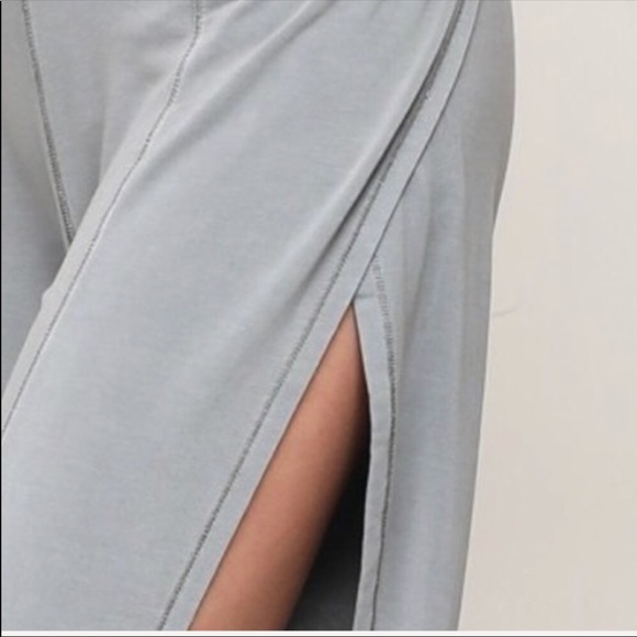 🆕❗️LAST ONE❗️SILVER JOGGER/LOUNGE PANTS💕 - Picture 3 of 3